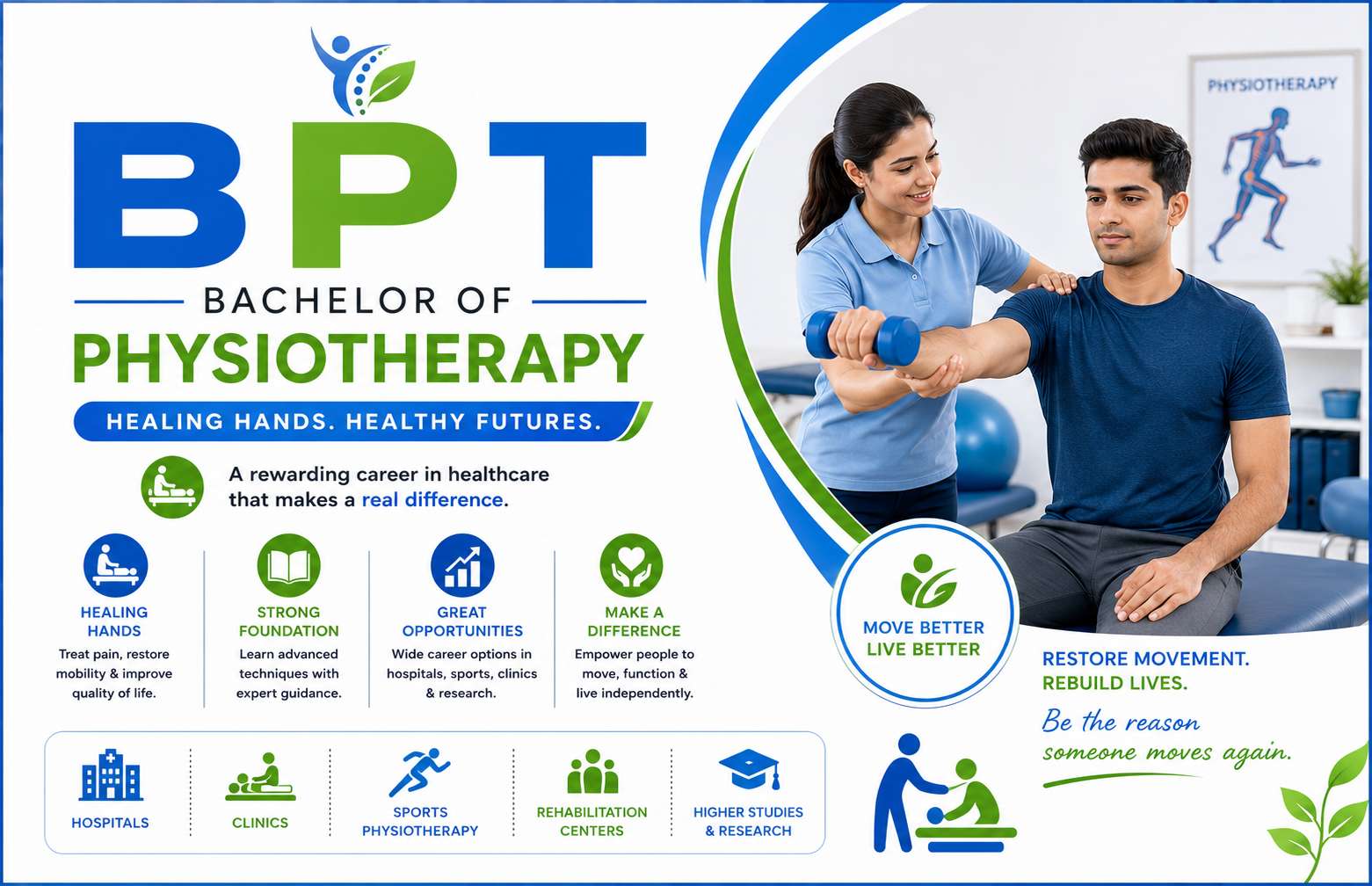 BPT - Bachelor of Physiotherapy